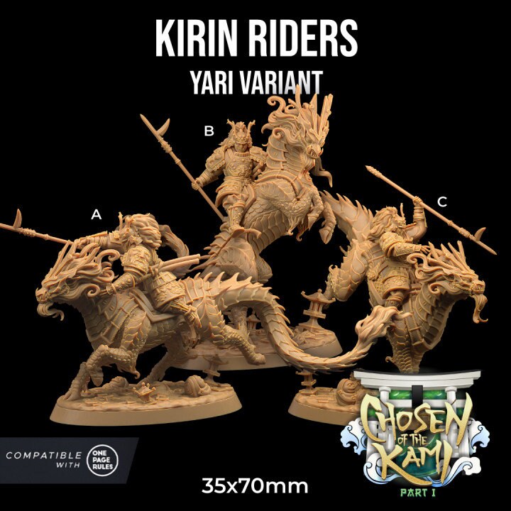 Kirin Mounts by Dragon Trappers Lodge | Please Read Description