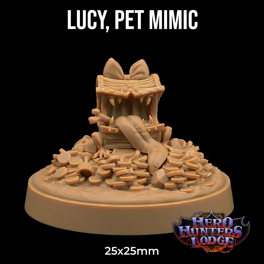 Lucy, Pet Mimic by Dragon Trappers Lodge | Please Read Description