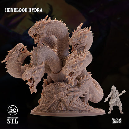 Hexblood Hydra by Arcane Minis | Please Read Description