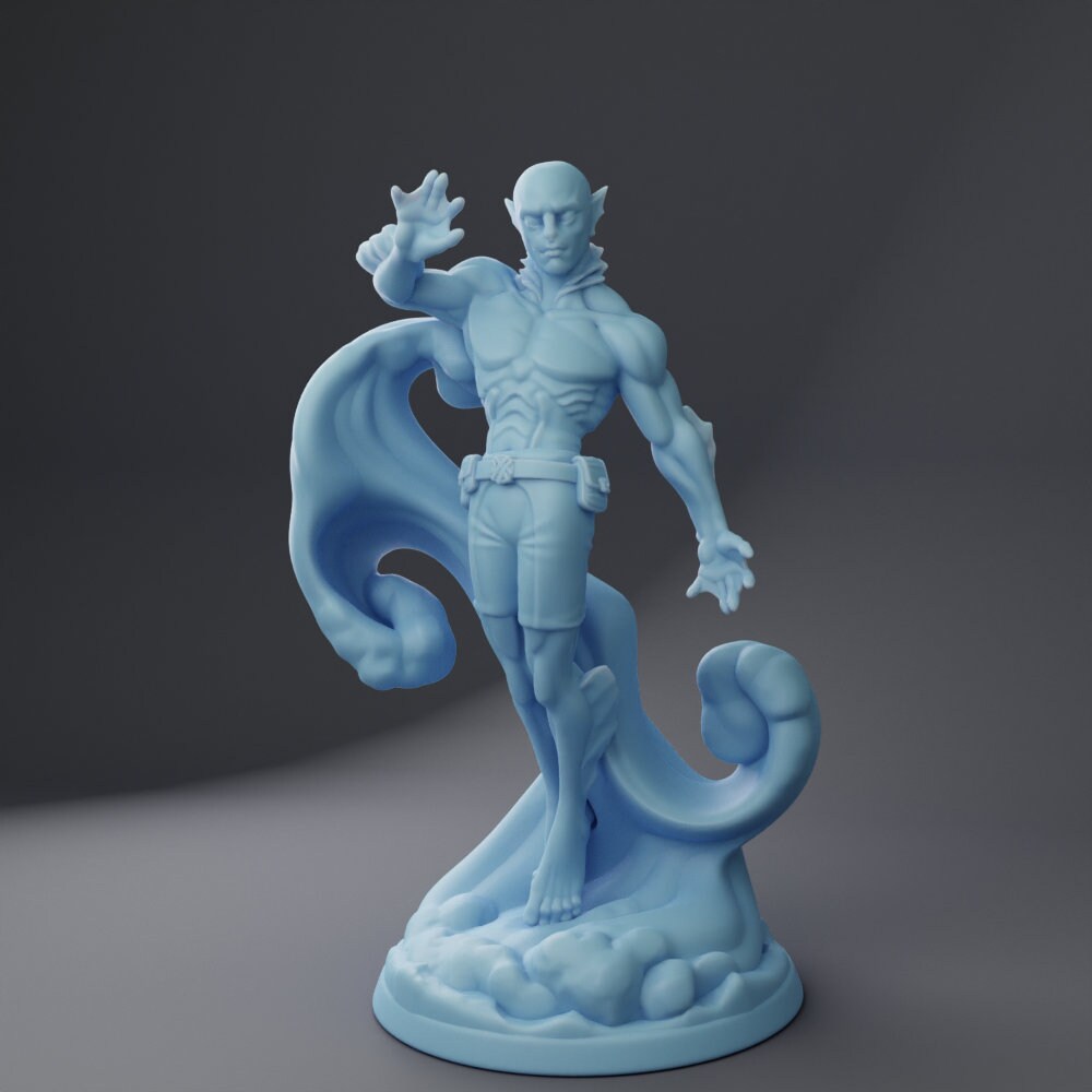 Psionic Sahuagin by Twin Goddess Minis | Please Read Description