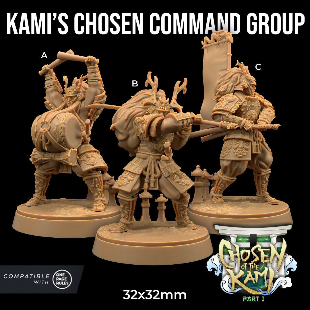 Kami Chosen Command Group by Dragon Trappers Lodge | Please Read Description