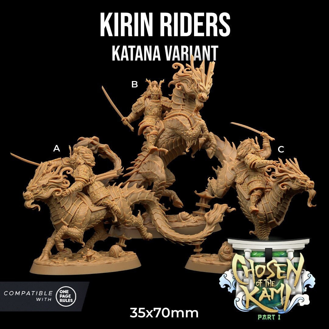 Kirin Mounts by Dragon Trappers Lodge | Please Read Description