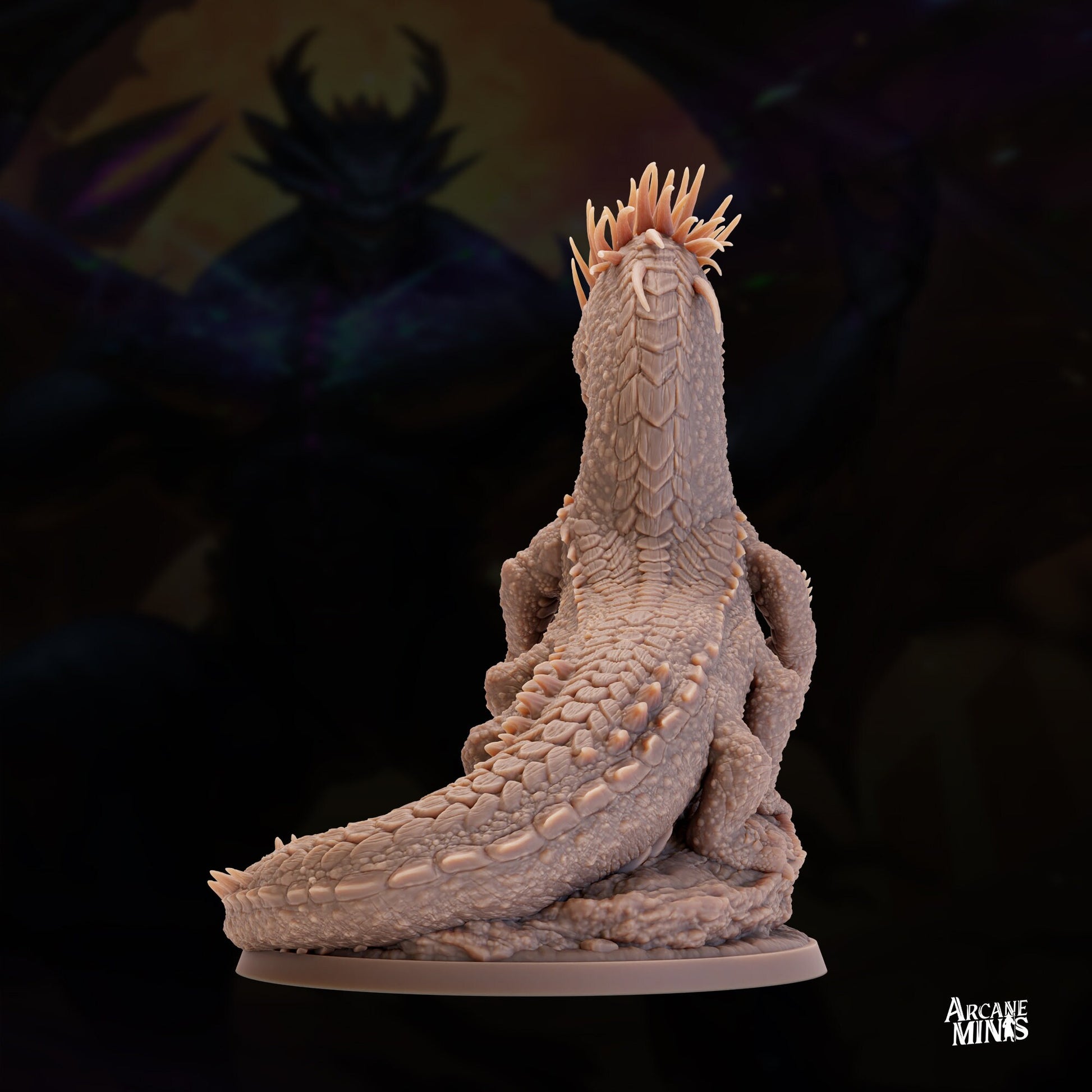 Scaleburn Basilisk by Arcane Minis | Please Read Description