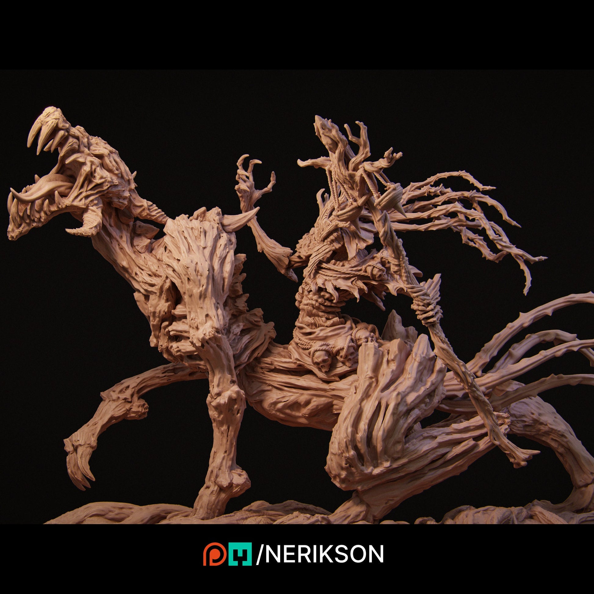 Four Horsemen: Famine, Mounted by Nerikson | Please Read description