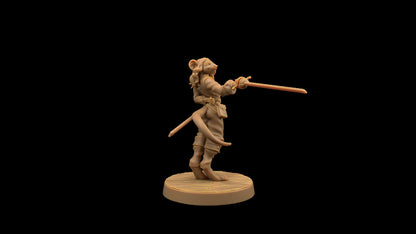 Millie, Ratfolk Fencer by Dragon Trappers Lodge | Please Read Description