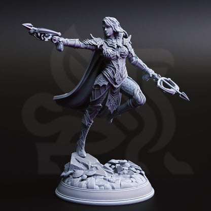 Vakara N'thara, Drow Assassin by DM Stash | Please Read description