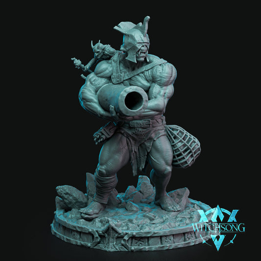Ogre Moprtar Specialist by Witchsong Miniatures | Please Read Description