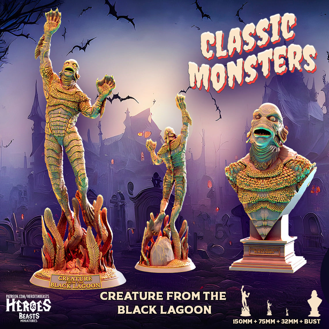Creature from the Black Lagoon by HeroesNBeasts | Pleae Read Description