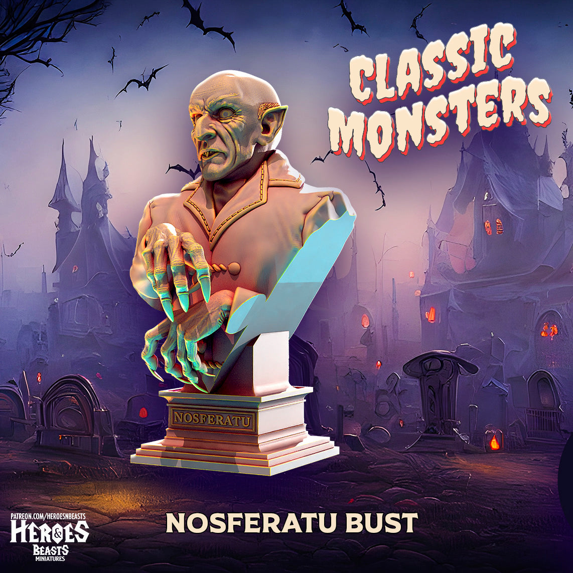 Nosferatu by HeroesNBeasts | Please Read Description | Print on Demand