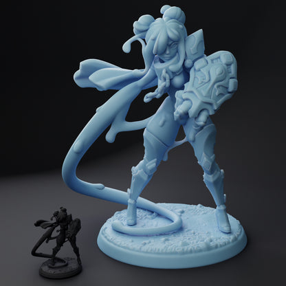 Miry, Slime Girl by Twin Goddess Miniatures | Please Read Description | Print on Demand